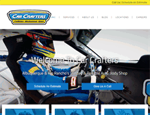 Tablet Screenshot of carcrafters.com